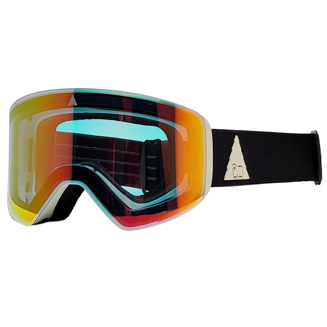 Ski and Snowboard Goggles + Two Magnetic Lenses
