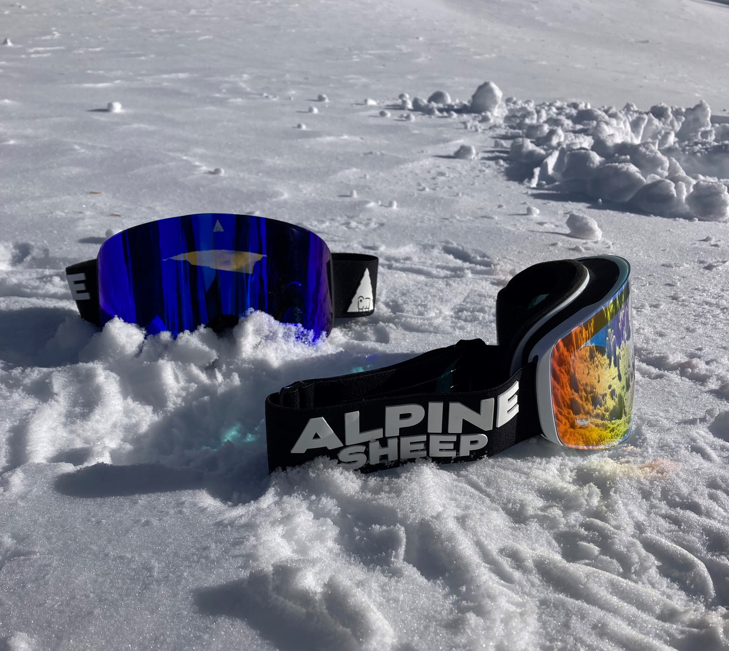 Ski and Snowboard Goggles + Two Magnetic Lenses