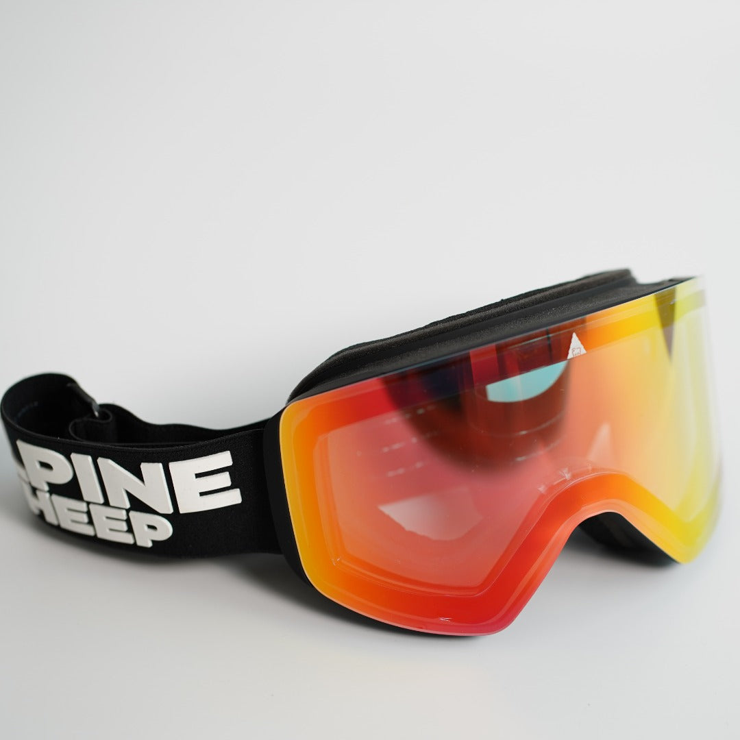 Ski and Snowboard Goggles + Two Magnetic Lenses